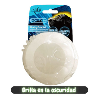 Pelota con luz y Brilla en la oscuridad