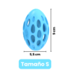 Pelota de Rugby perforada Con sonido y Rellenable