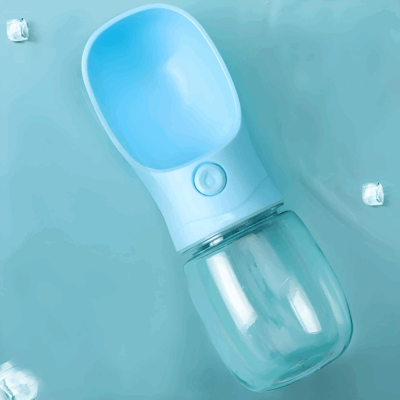 Botella Portatil Viaje con Bebedero Agua Recuperable