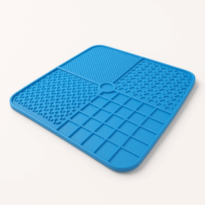 Alfombra Manta de Lamer Rellenable