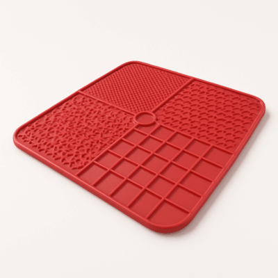 Alfombra Manta de Lamer Rellenable
