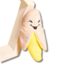 Peluche Banana con chifle