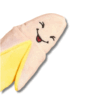 Peluche Banana con chifle