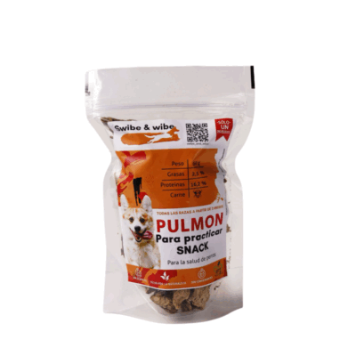 Snack 100% Natural Premium Pulmon Deshidratado