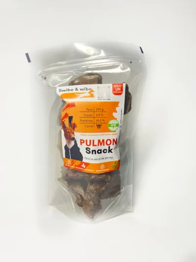 Snack 100% Natural Premium Pulmon Deshidratado