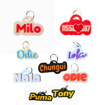 Chapitas De Identificación Nombre