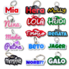 Chapitas De Identificación Nombre