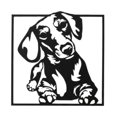 Dachshund Cuadro Decorativo Calado Figuras de Varias Razas