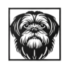 shih tzu Cuadro Decorativo Calado Figuras de Varias Razas
